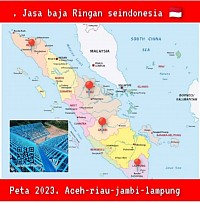 Peta lokasi team kerja